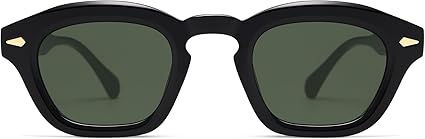 Small Retro Square Sunglasses for Women Mens Rectangle Sunnies AP3680