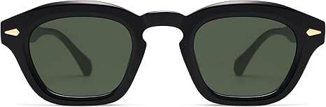 Small Retro Square Sunglasses for Women Mens Rectangle Sunnies AP3680