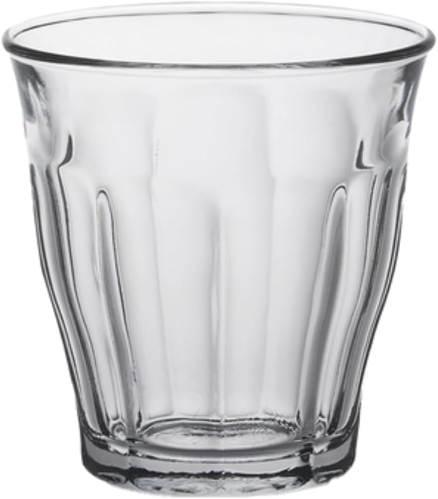 Picardie 1027AC04 Set of 4 Transparent Glass Tumblers, 25 cl