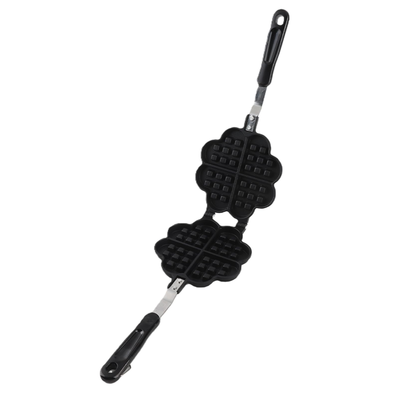 En forme de coeur bricolage gaufrier gaufrier moule à gâteau plateau de cuisson accessoires de cuisson ménagers pour gaufriers à gaz