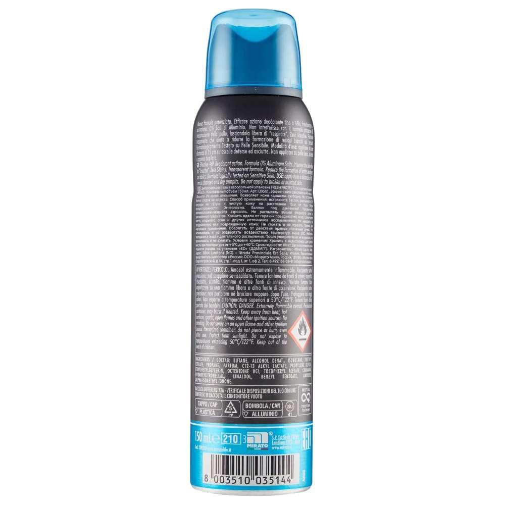 12 x BREEZE Deospray Men Fresh Protection 150 ml