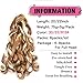 Pre Stretched Braiding Hair 20 Inch Loose Wave Crochet Braids Hair 8 packs Big wavy curly Bouncy Braiding Hair Curly Synthetic (3033613, 20 Inch(pack of 8))