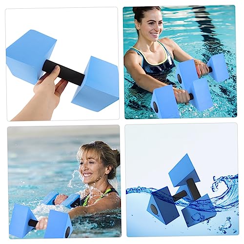 Mancuernas acuáticas ligeras Mikikit 2 pcs para ejercicio miniatura 6