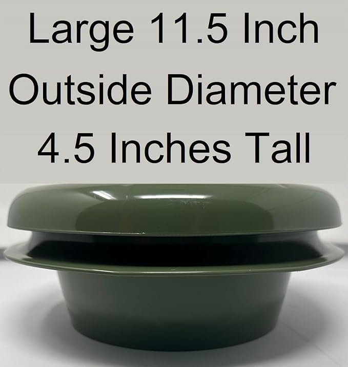 Ant-Proof Dog Bowl Waterless System Durable Maintenance-Free Simple Design for Pets (Tan)