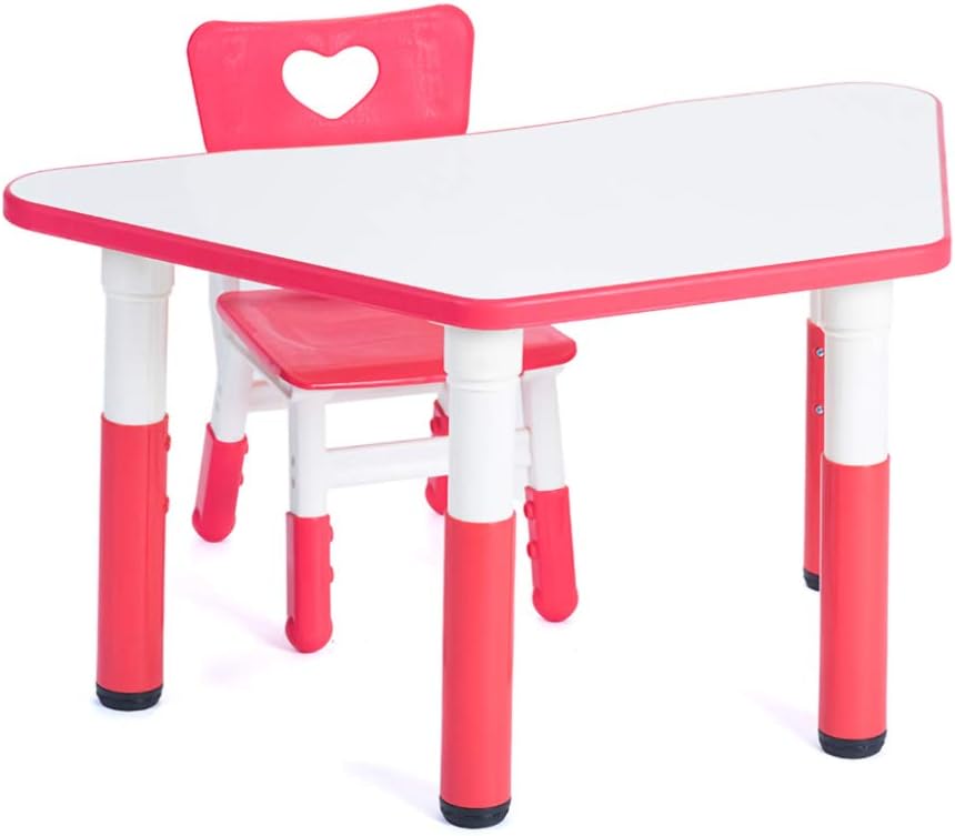 子供の研究机 椅子 ステッチ可能な組み合わせ台形テーブル 調節可能な高さの子供のテーブルと椅子 1 10歳のゲームテーブル スタディテーブル B08dd4tb2j 9sy 子ども用テーブル 椅子セット カラー B Www Knowyourbible Com