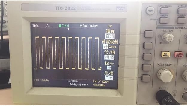 AD9851 Direct Digital Synthesizer Module for Frequency Generation with 0-70MHz Sine and 0-1MHz Square Wave Support