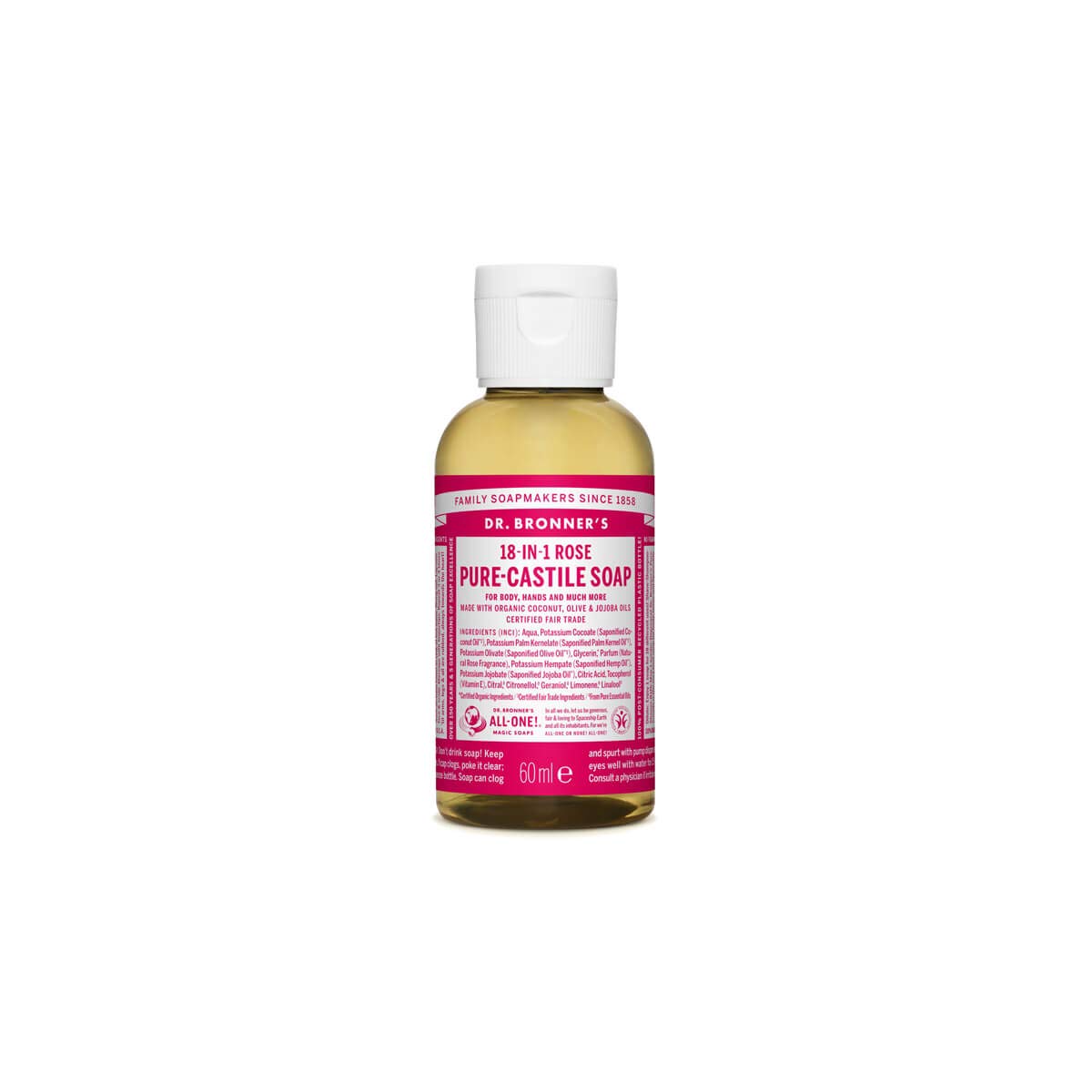 Liquid Soap - 60 ml Rose