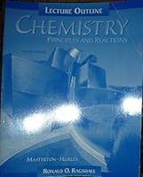 Chemistry: Principles and Reactions : Lecture Outline 0030190487 Book Cover