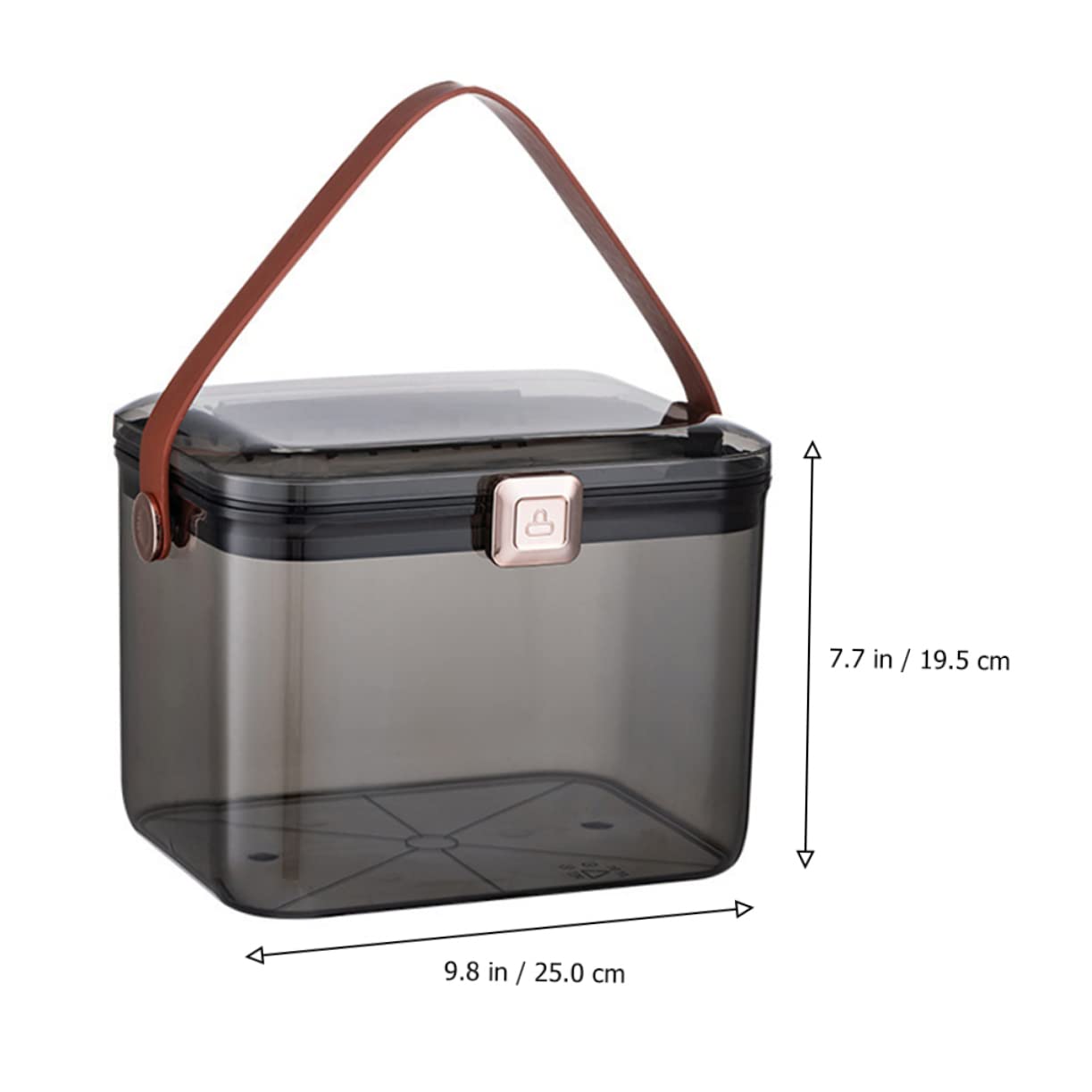 minkissy 1 Stück Karton Doppelte Medikamentenbox Medizin Erste-hilfe-kasten Für Die Reise Organisator Von Medikamenten Kit-tasche Tragbares Erste-hilfe-set Dark Grey Das Haustier