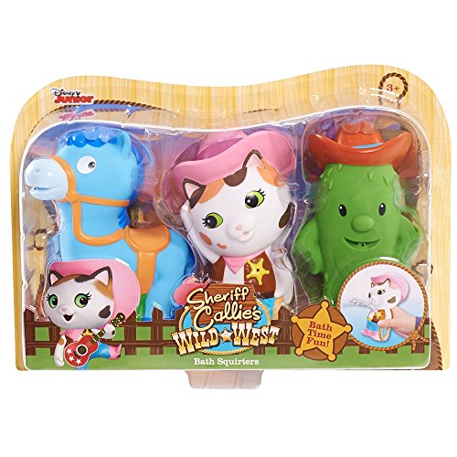 Disney Sheriff Callie Bath Squirters 3-pack