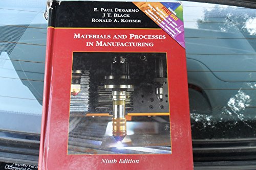 Materials and Processes in Manufacturing view 2