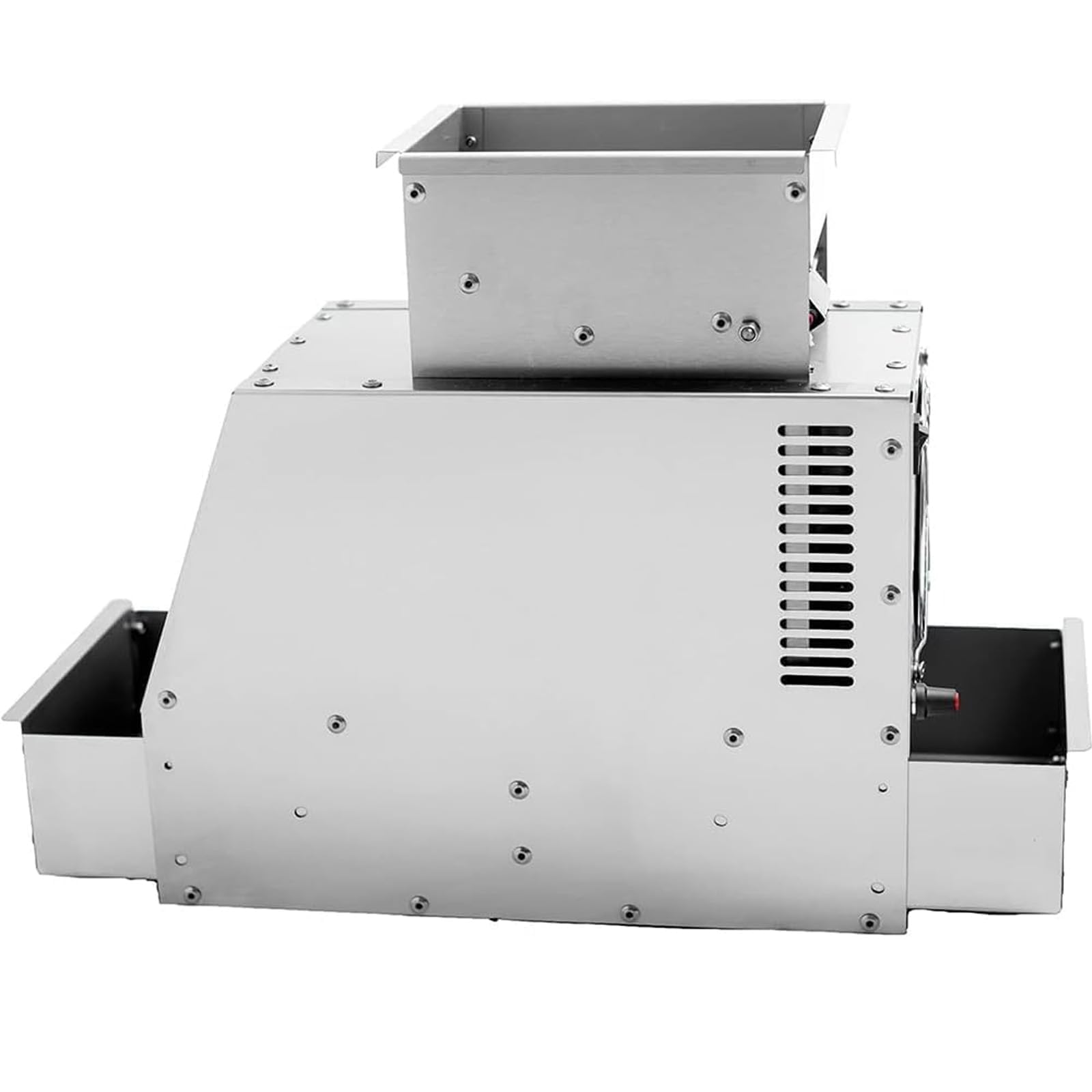Máquina eléctrica de cáscara de Grano soplado, Trituradora de cáscara soplada de alimento para Aves de 30-40 kg/Hora, Máquina limpiadora de Semillas para Aves con Ventilador de Velocidad Ajustable