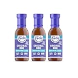 Foods Vegan BBQ Sauce | Low FODMAP Certified | Gut Friendly, No Onion | IBS Friendly Kitchen Staple | Gluten Free, Lactose Free, Non GMO | 12 Ounce pack of 3