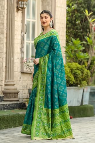 Leriya-Fashion-Kanchipuram-Cotton-Party-Wear-for-Women-Silk-Banarasi-Saree