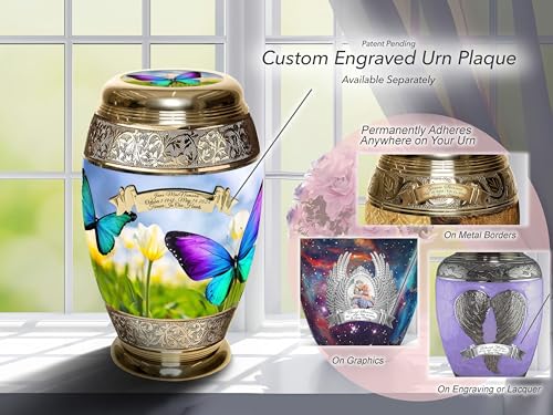 Image of Wild Butterfly Cremation Urns for Human Ashes Adult Female Urns for Ashes