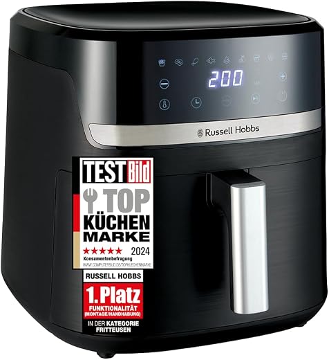 Russell Hobbs SatisFry Heißluftfritteuse XXL 1800W 9 Programme