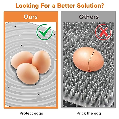 Image of Washable Chicken Nesting Pads 8 Pack Cuttable 11.8 x 11.8 Inch Reusable Nesting Pads Be Suitable for Nesting Box Pads for Chickens (4 Orange and 4 Gray)