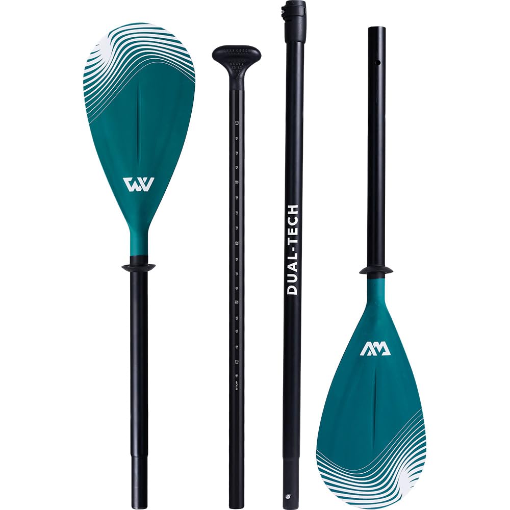 Aqua Marina Dual-Tech Dual-Tech Pagaia in Alluminio per SUP/Kayak 165-215cm (3-4 Sezioni) B0304614
