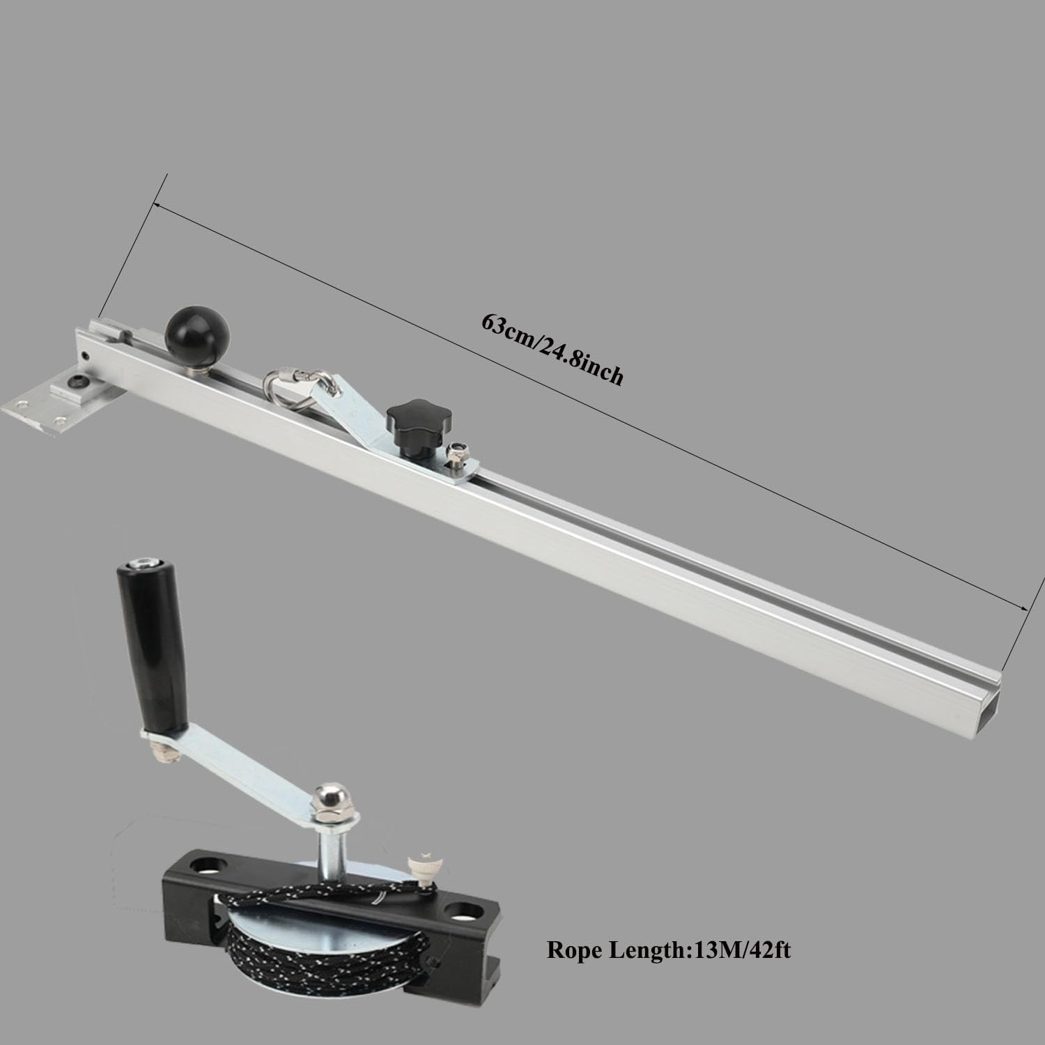 Kit de cabrestante para motosierra con cabrestante y Kit de anclaje de brazo de palanca, accesorios eficientes para motosierra