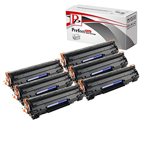 PerfectPrint - 6 cartucho de tóner Compatible PerfectPrint sustituir la CE285A para HP P1102 P1102w M1130 M1132mfp M1134 M1136mfp M1210 M1212nf M1217NFW impresora