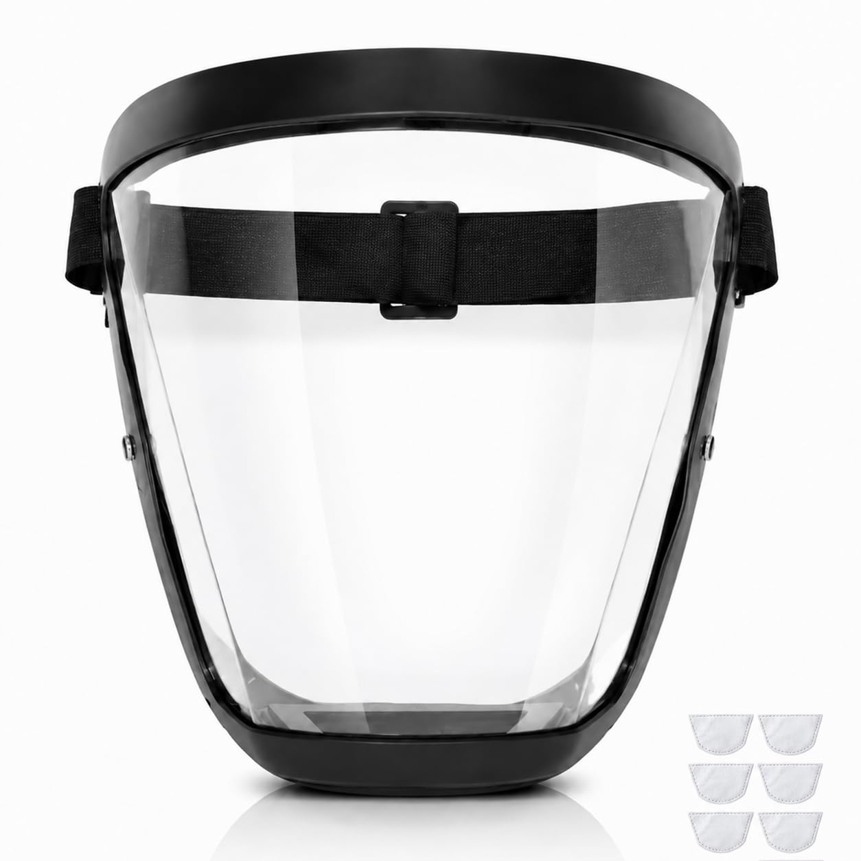Clear Face Shield - Full Face Protection for Work -1