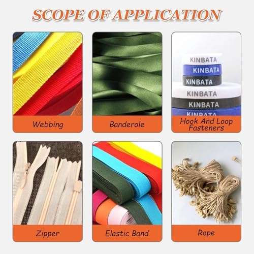 Automatic Hot & Cold Ribbon Cutter Machine, 110 Cuts/Min, Versatile Textile Tape Cutter for Knitwear, Leather, Shoelaces - LCD Display, Efficient & Durable