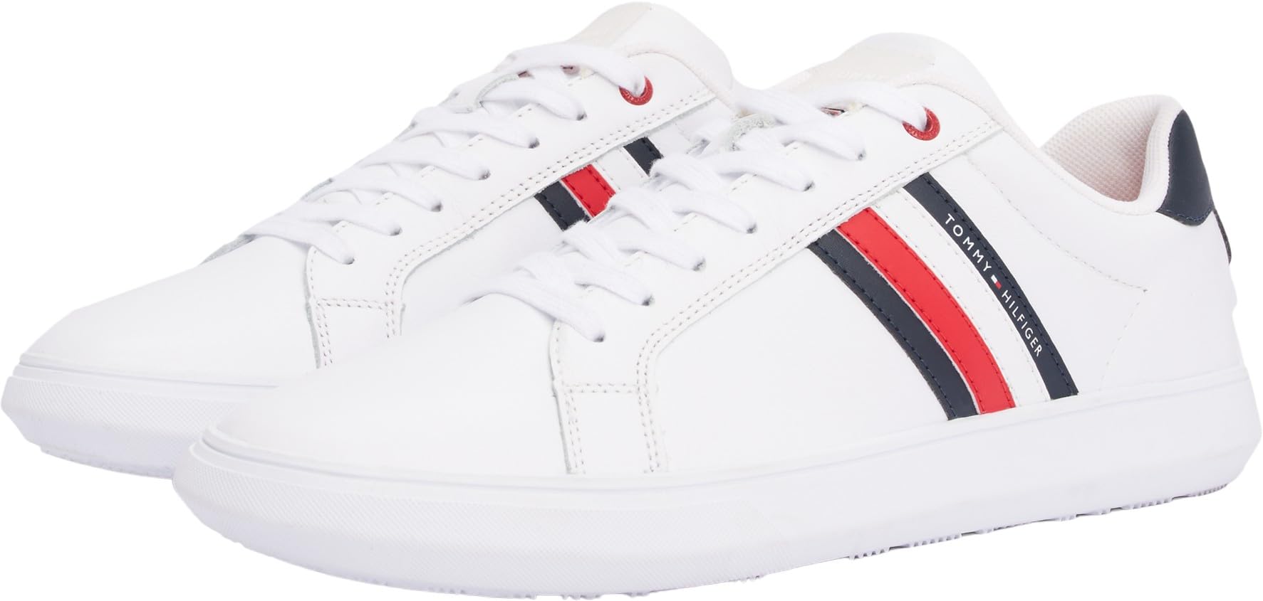 Tommy Hilfiger Uomo Sneakers con Suola Preformata Essential Leather Cupsole in Pelle