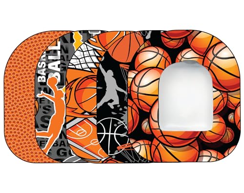 Glucomart Omnipod 5 Adhesive Patches - Waterproof Omnipod 5 Accessories to Cover and Protect Your Omnipods - Non-Fraying Woven No-Lift Premium CGM and Omnipod Patches - 5-Count Omnipod Overpatches