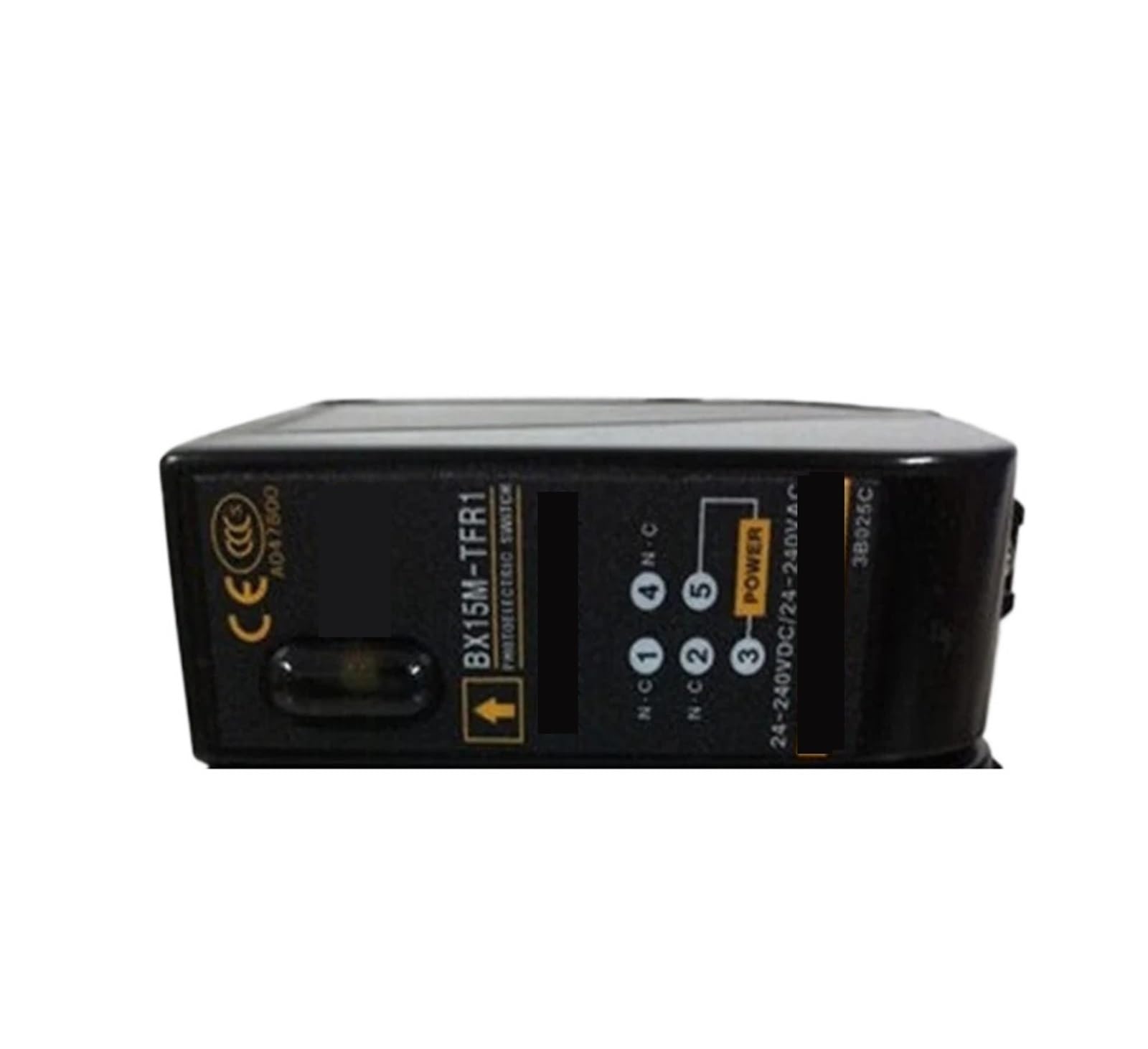 BX15M-TFR capteur barrière avec relais intégré pour détection longue distance