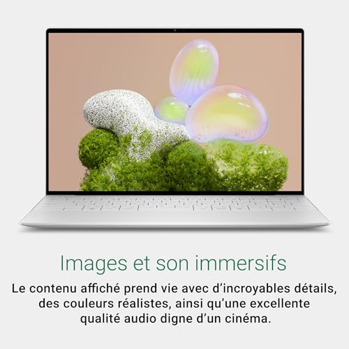 Dell XPS 13 (9350) PC Portable Copilot+ 13.4" FHD+ 120 Hz, Intel Core Ultra 7 Series 2 - Intel Evo Edition, 32 Go RAM, 1 to SSD, Intel Arc, Windows 11 Pro, Clavier rétroéclairé AZERTY - Platine