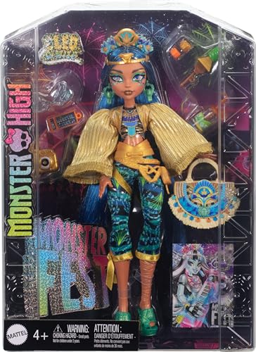Muñeca Cleo De Nile Monster High Monster Fest miniatura 6