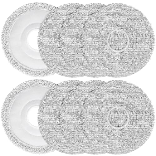 Image of 8 Pack Mop Pads for Dreame L40 Ultra Spin Cleaning Pads Replacement Parts