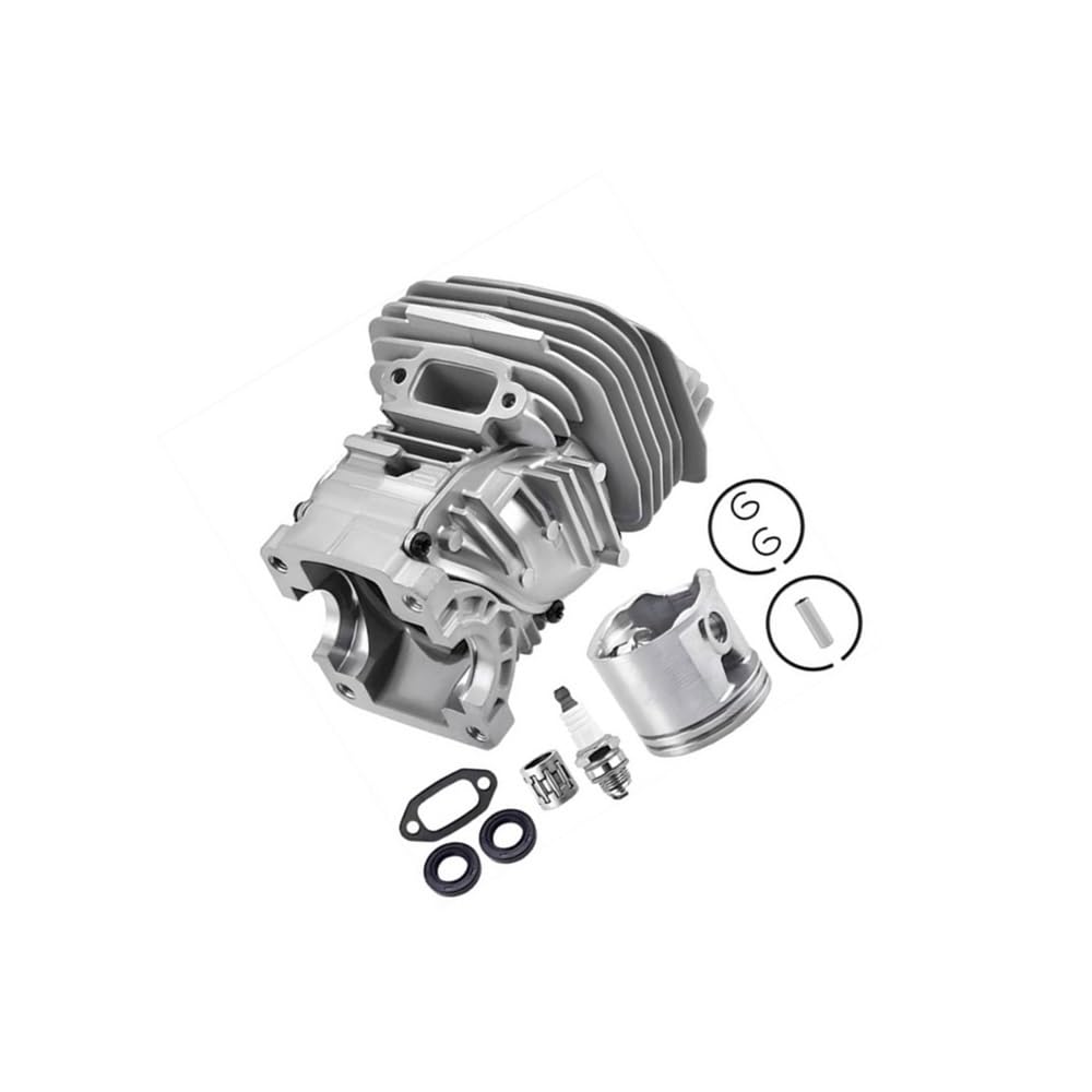 MS291 47mm Cylinder Piston Kit Fit for Replace 1141 020 1206 Chainsaw Parts Ring Circlip Set(MS291 Set 4)