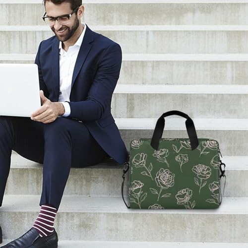 Maletín para laptop 15.6" con correa y bolsillo miniatura 3