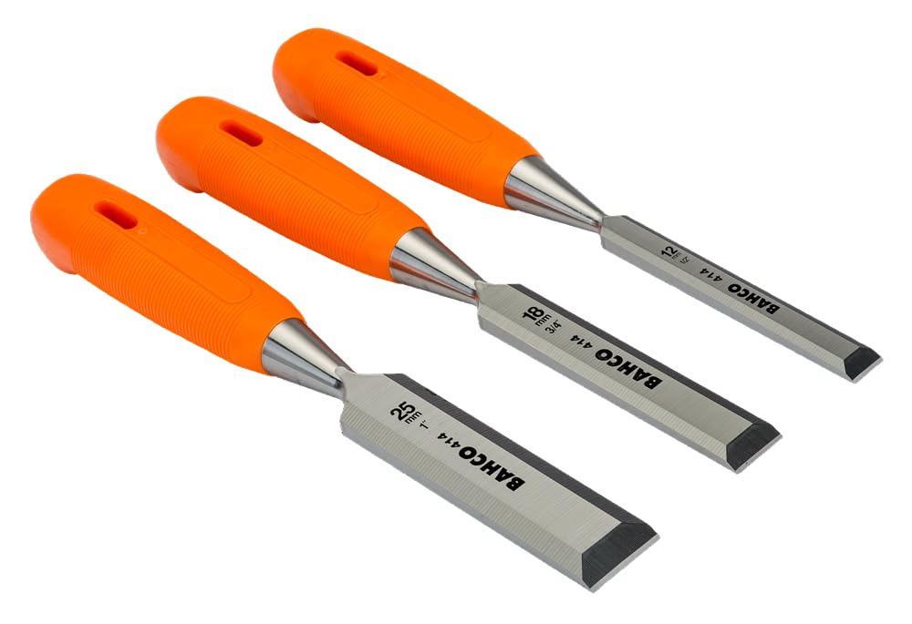 Bahco 414P-S3-Eur Lot de 3 ciseaux à bois (Import Grande Bretagne)