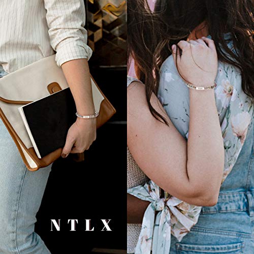 NTLX Inspirational Bracelets for Women – Faith Bracelet – Natural Stone Stretch Message Bracelet – Gift Box Included - Great Gift2