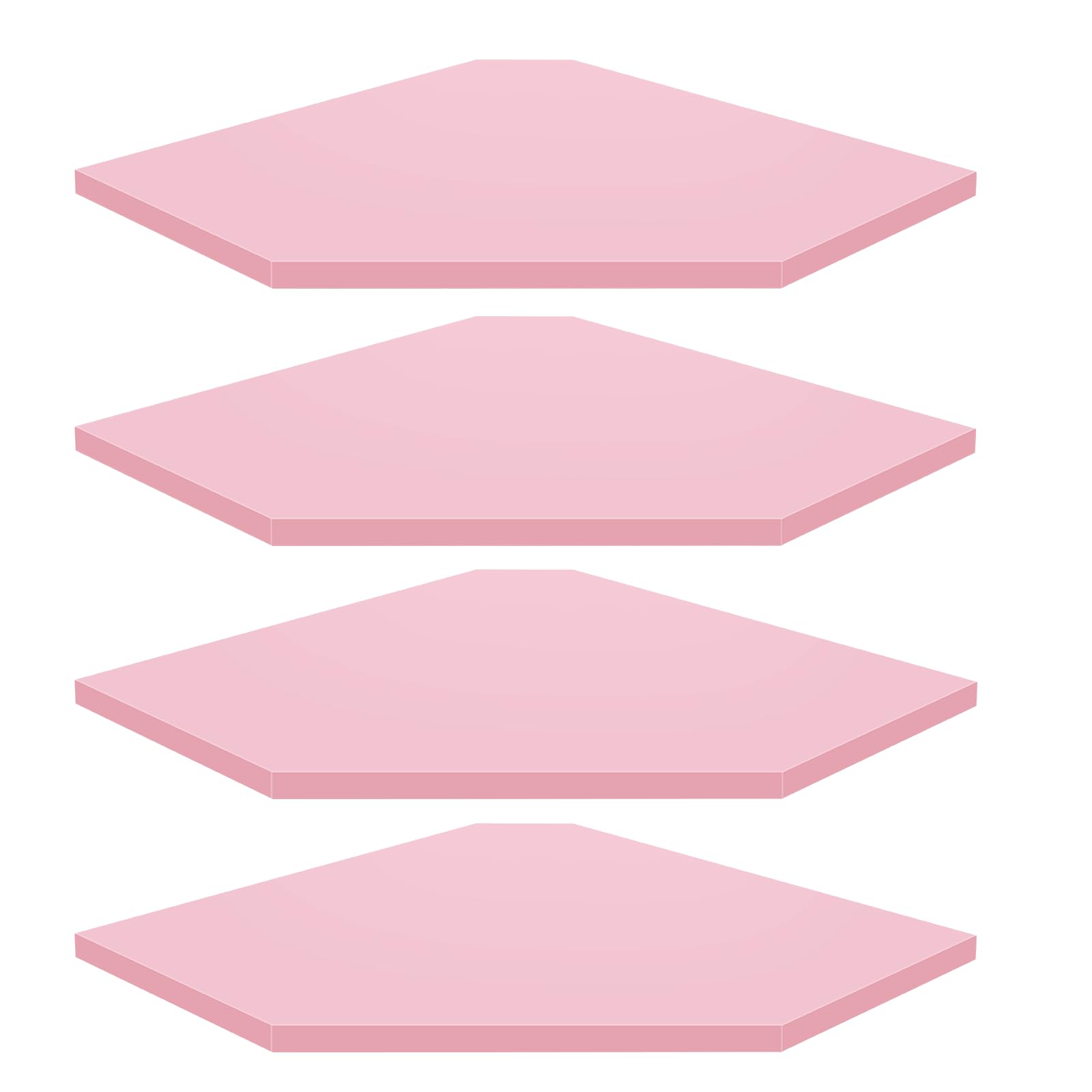 Homode Corner Shelves - Floating Wall Shelves -8