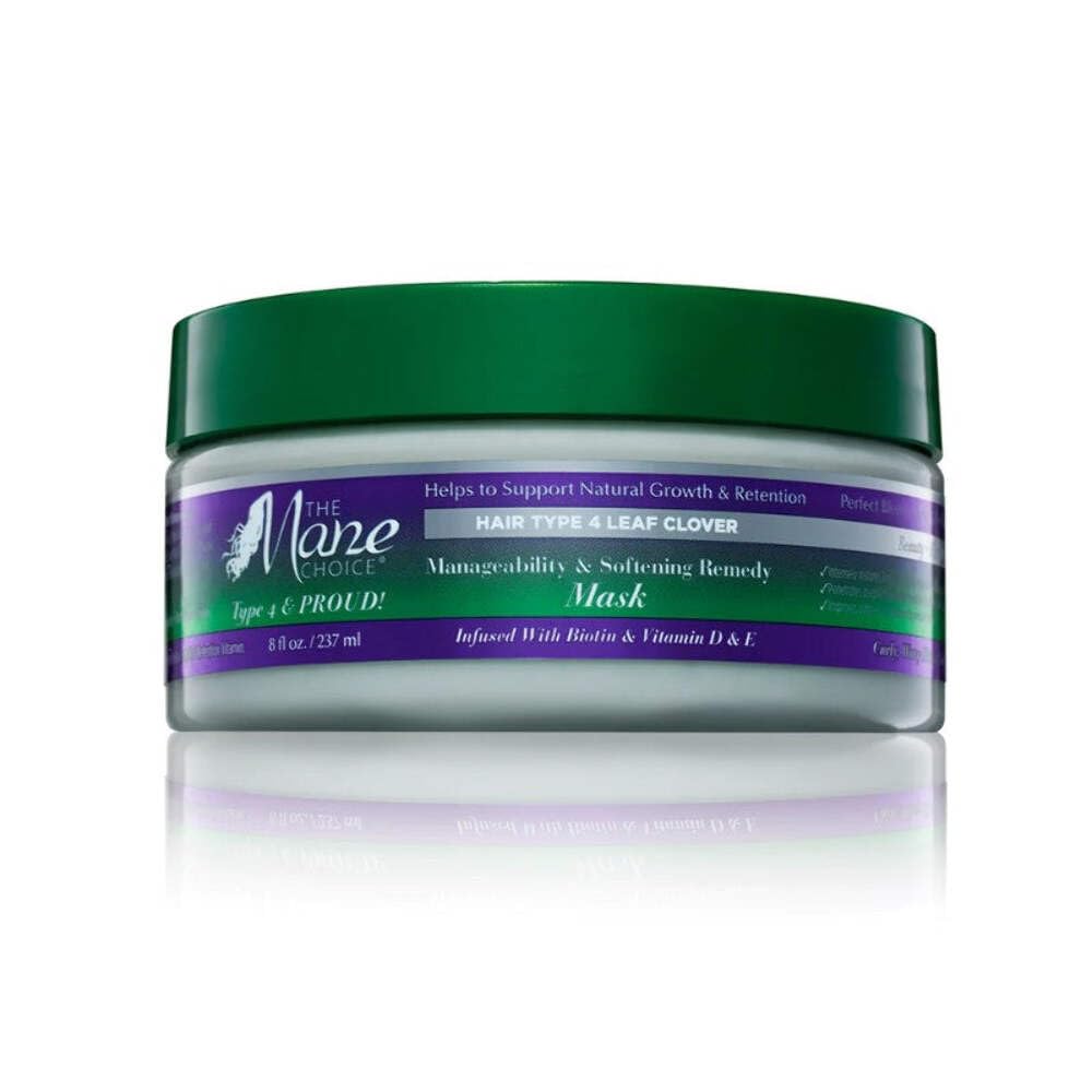 The Mane ChoiceHair Type 4 Leaf Clover: Manageability & Softening Remedy Mask,8 Fl Oz (Pack of 1)