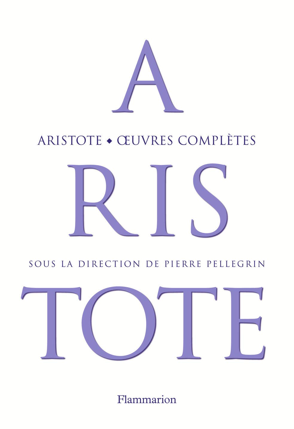 Aristote : Oeuvres Complètes 
