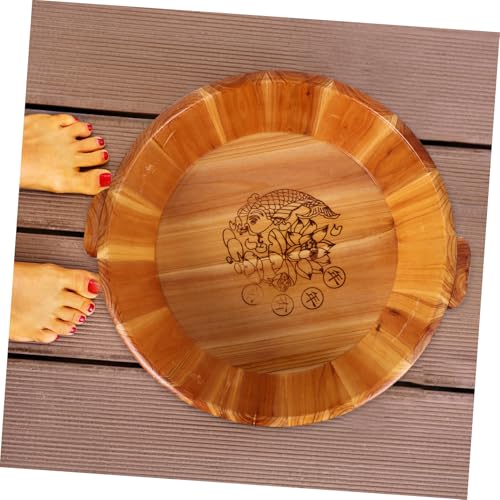 Balde de Madera para Spa de Pies y Pedicura miniatura 6