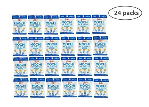 Sun Tropics Mochi Snack Bites, Sea Salt, .75 Oz (24 Pack), Gluten Free, Snack Size, Vegan, No MSG Added, Dairy Free, Crunchy Snack - Thumbnail 2