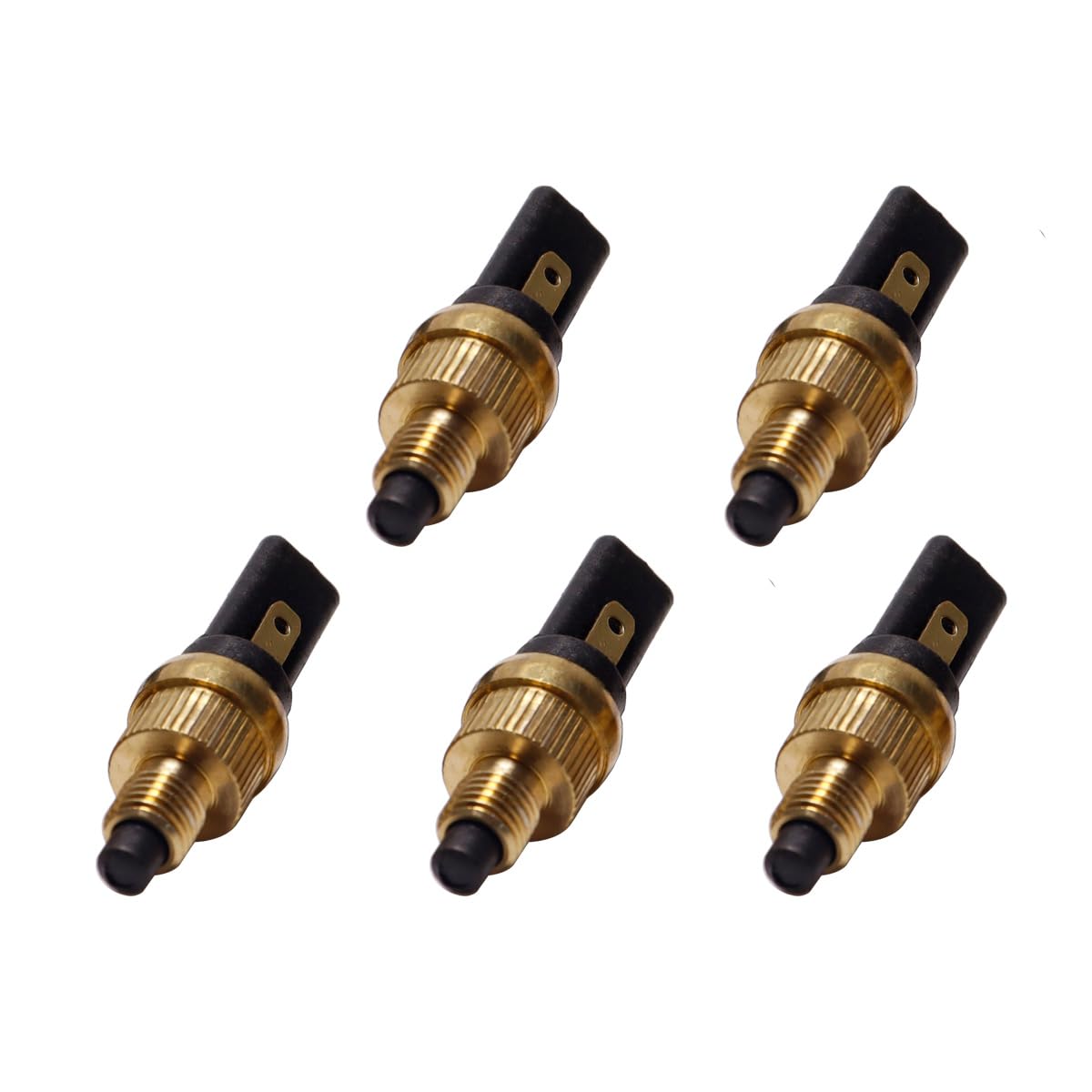 Interruttore luce freno, 5 pezzi Interruttore pedale frizione freno posteriore fanale posteriore per moto per moto, bici elettrica (5 pezzi 6 mm)