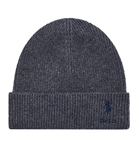 Polo Ralph Lauren Gorra Pony Logo Cashmere Beanie Grey Heather