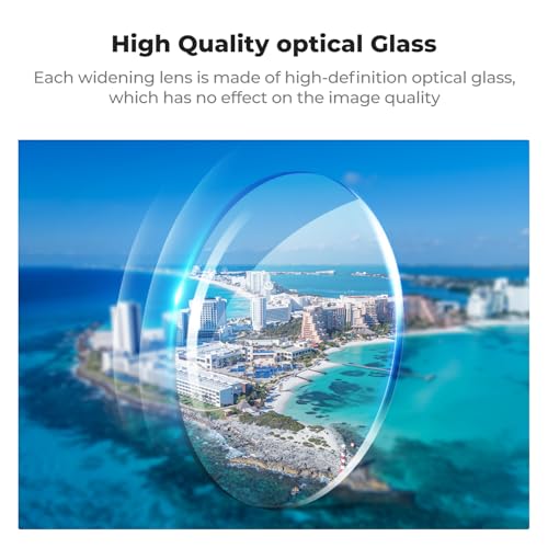Image of K&F Concept Wide-Angle Lens Compatible with DJI Mavic 4 Pro Drone Camera Lens Accessories,108 Shooting Range, Capture Expansive Landscapes, Multi-Coated HD Optical Glass