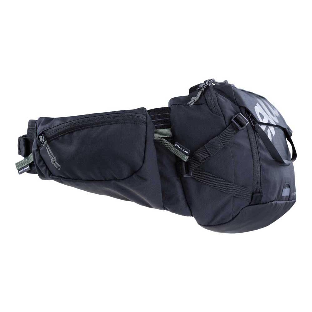 EVOC HIP Pack PRO 3 – Hüfttasche für Bike & Trail (3L Fassungsvermögen, Air Flow Contact System, Aero Flex Hüftgurt, Hüftgurttaschen & Flaschenhalter)