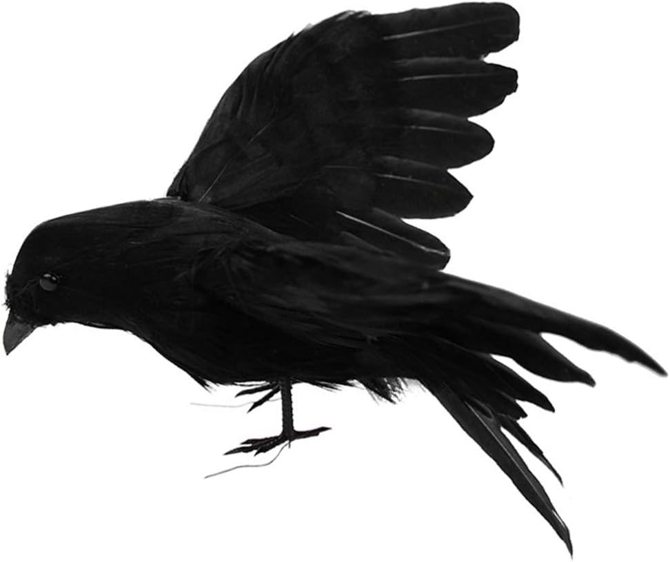 Hakka 屋内屋外の彫像の小道具のための2個の黒い羽の