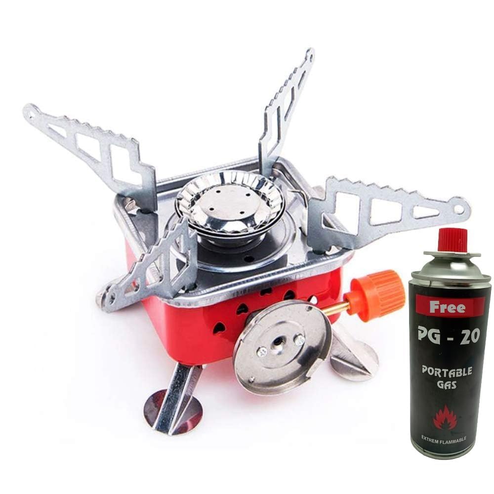 Yorten Camping gas stove folding furnace portable square-shaped butane burner picnic hiking cookout gas stove with storage bag + 1 butane Canister (B0CZ9B7Z5R) Amazon Price History, Amazon Price Tracker