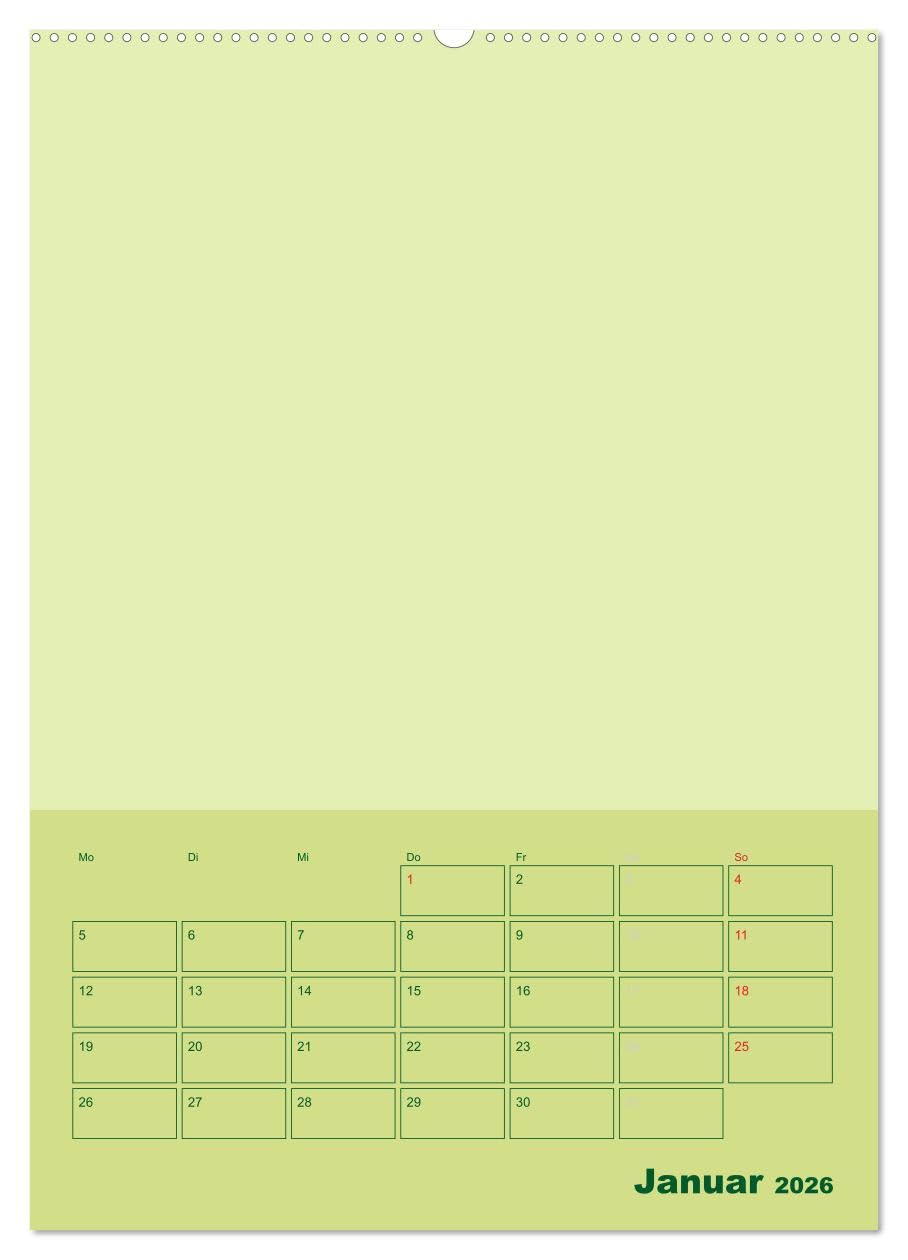 Bastel Terminkalender (Wandkalender 2026 DIN A2 hoch), CALVENDO Monatskalender