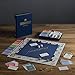 WS Game Company Monopoly and Scrabble Indigo Bookshelf Game Collection