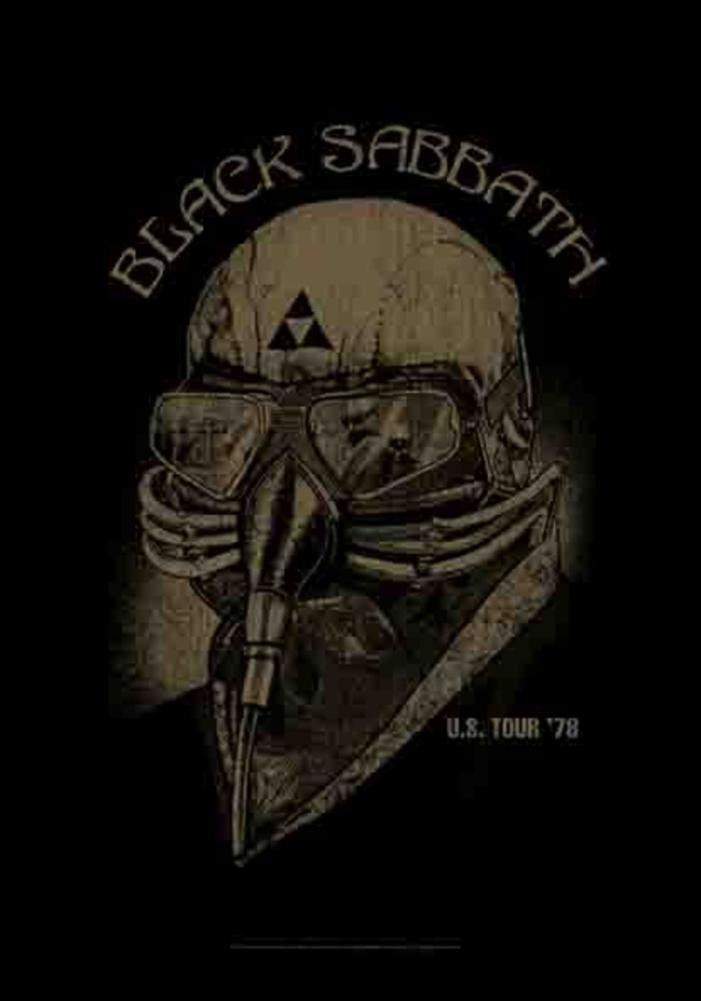 Amazon.com: Black Sabbath- Us Tour 78 Fabric Poster 30 x